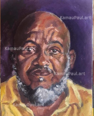 Male Portrait by Kamau Paul